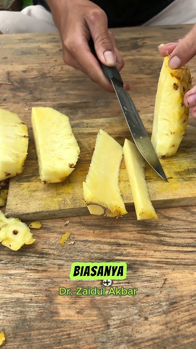 Coconut water and pineapple stem can relieve joint pain #tanduria