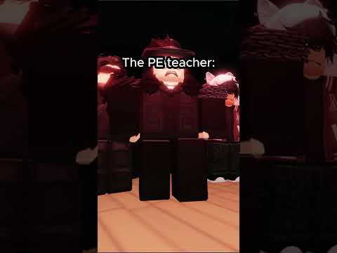 When PE Teacher Joins Roblox Animation IB Goldfishiess Shorts Viral Recommend