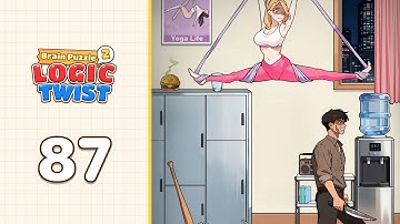 Brain Puzzle 2: Logic Twist Level 87 Rope Rescue