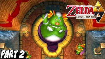 The Legend of Zelda: A Link Between Worlds - Gameplay Walkthrough Part 2 - House of Gales