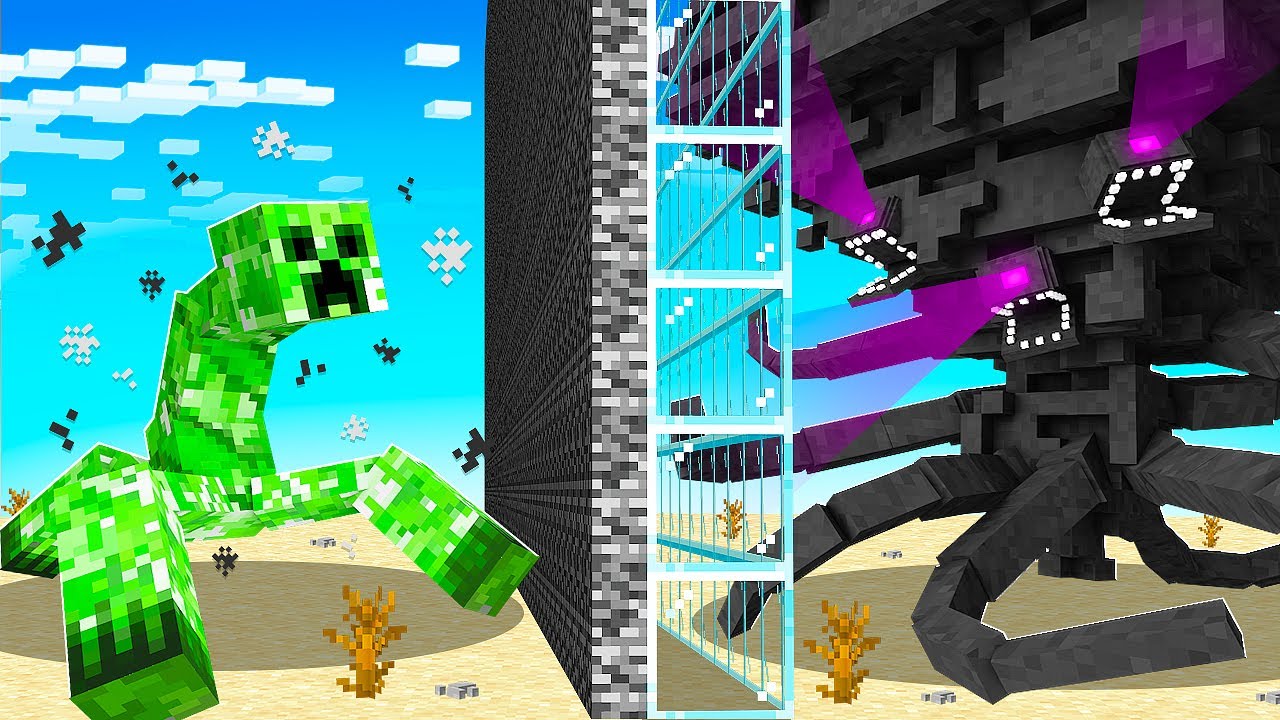 I CHEATED in a Minecraft MOB BATTLE!
