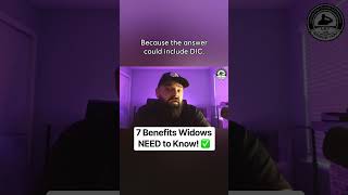 7 Benefits Widows NEED to Know! ✅