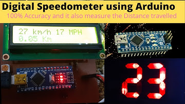 How to make Digital speedometer using arduino and hall effect sensor