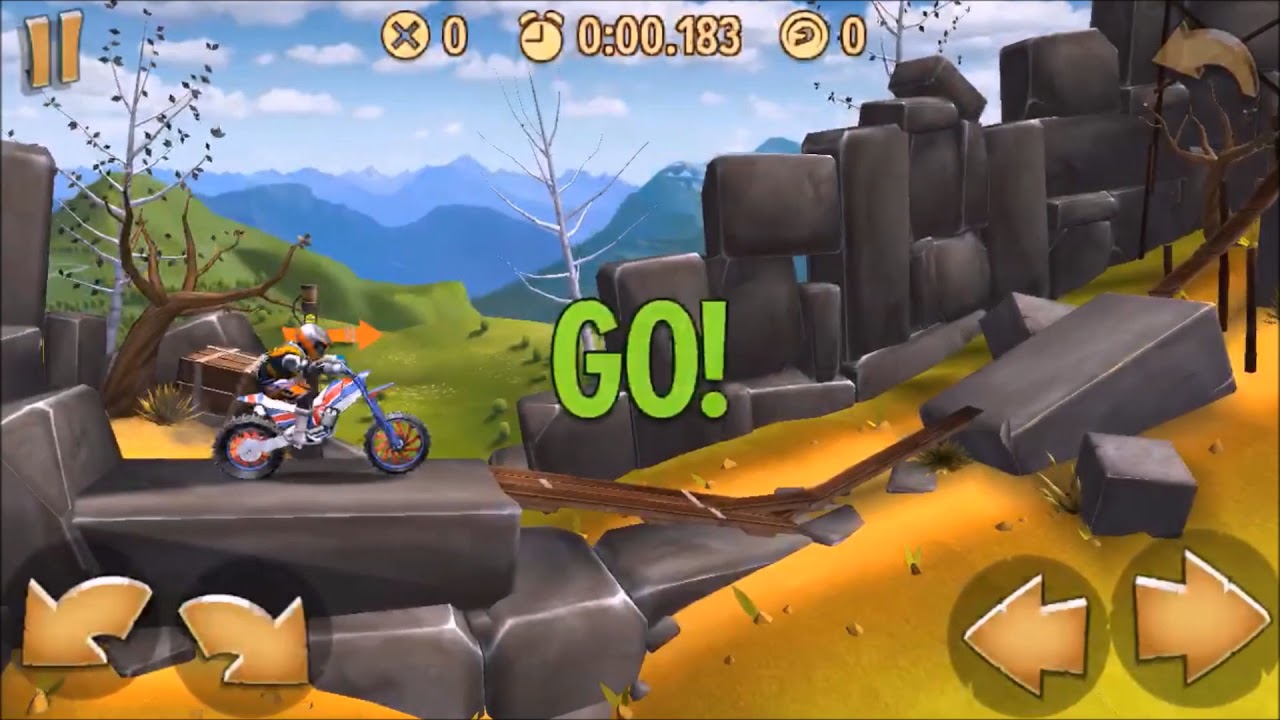 Trials Frontier - The Aqueduct (BW only) (Ninja Level 1+)