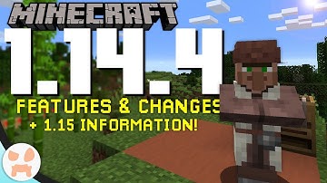 EVERYTHING New in Minecraft 1.14.4 & 1.15 NEWS!!