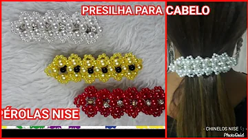 Como chama presilha de cabelo?