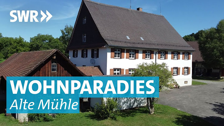 Familie baut alte Mühle zu ihrem neuen Zuhause aus