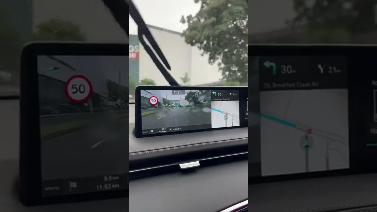 Augmented reality in the Genesis GV70