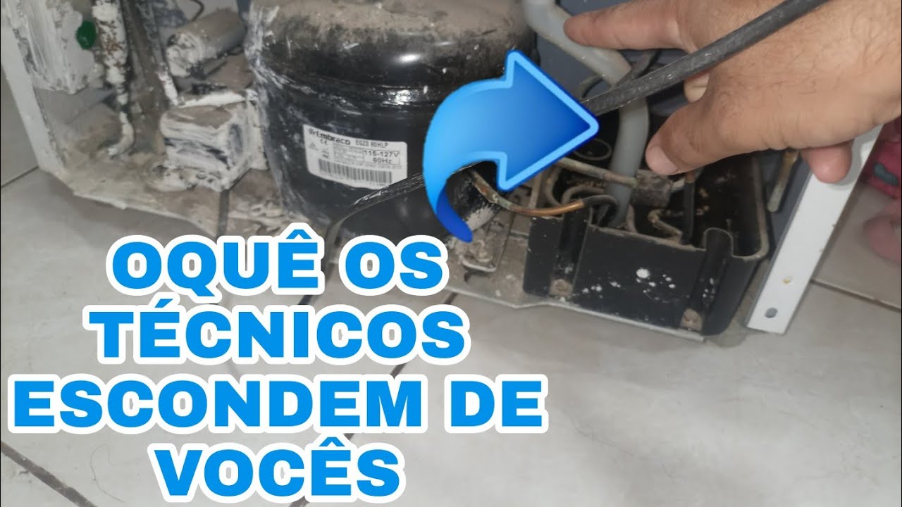 Dreno da geladeira entupido , como resolver de maneira fácil - YouTube