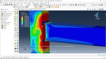 Simulation damage mechanism of beam-column connection under cyclic loading in Abaqus