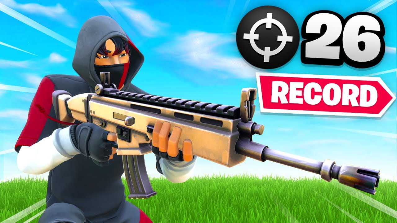 So I beat my ELIMINATION RECORD In Fortnite...