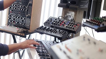 The National Anthem (Radiohead) cover Behringer D/Moog dfam/Volca Sample/Analog Keys