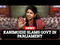 DMK MP Kanimozhi Slams Govt In Parliament: ‘Oppn Mic Muted, Dubey Allowed To Speak’