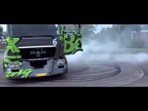 ken block amcası tır show + drift :)