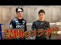 朝○選手とスパーリングしました