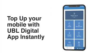 Top-up Mobile with UBL Digital App