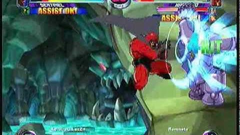 MvC2 Online (360): KS Wreq Lazz (Storm/Doom/Sent) vs Brett (MSP) 7 .:12.9.09:.