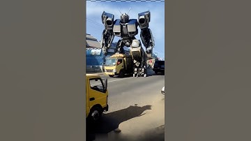 Truck Tronton Transforms into Heroic Robot in 3D Animation! #automobile #monstertruck #shorts #short