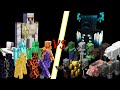 マイクラ ゴーレム軍団vsモブ軍団 どちらが勝つかな マイクラ ゴーレム軍団vsモブ軍団 どちらが勝つかな