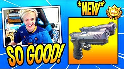 ninja loves the new dual wielded pistols legendary fortnite savage funny moments duration 11 12 - dual wield fortnite