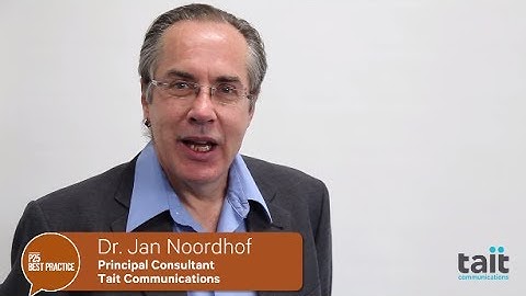 P25 Best Practices: Implementing Your Network