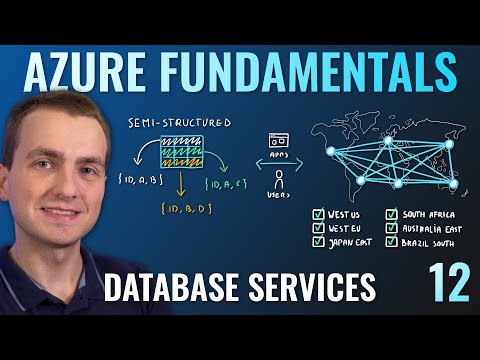 AZ-900 Episode 12 | Database Services | Cosmos DB, SQL Database, Db for MySQL & PostgreSQL