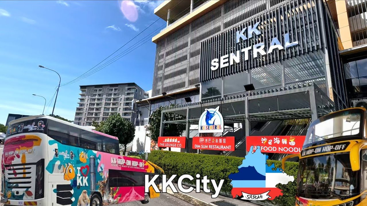 KOTA KINABALU SENTRAL🎯INTEGRATED BUS STATION TENGAH BANDARAYA⭐️