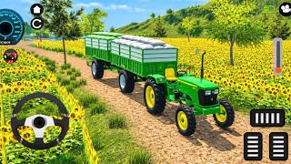 🚜 Indian Tractor Simulator | Realistic Village Driving Gameplay 🇮🇳 #gameplay  screenshot 2