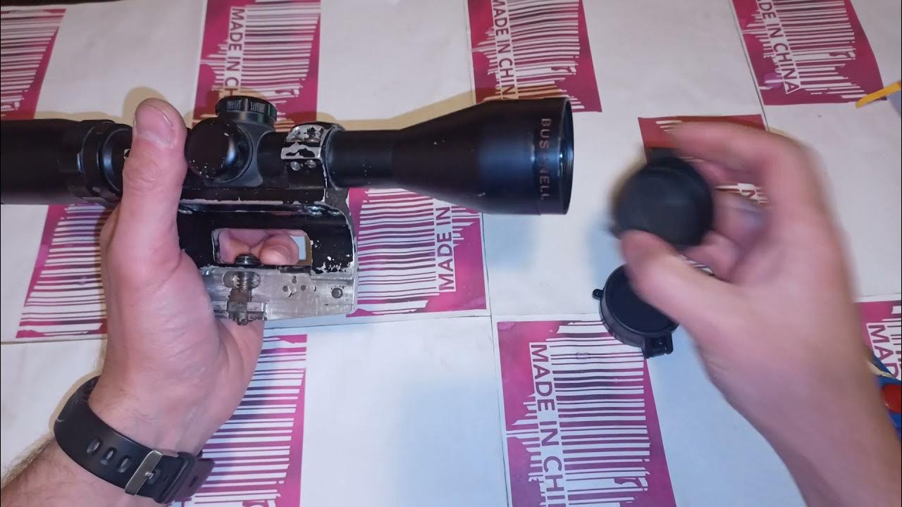 Откидные крышки на оптический прицел с AliExpress - YouTube