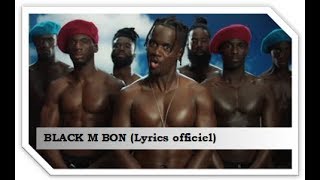 Black M bon (Prologue) LYRICS OFFICIEL