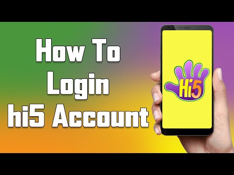 hi5 Login 2021 | hi5 Account Login Help | hi5 App Sign In | hi5.com