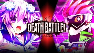 Fan Made DEATH BATTLE Trailer|Neptune vs Kamen Rider EX-Aid(Hyper dimension neptune vs kamen rider)