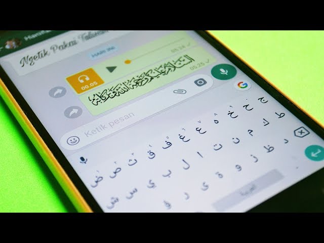 Cara Memunculkan Huruf Arab Pada Keyboard Android class=
