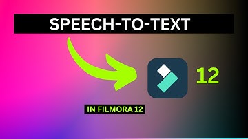 How to Use the Speech-to-Text Feature in Filmora 12 to Automatically Transcribe Audio to Text.