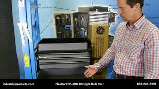 FlexCart FC-400LBC Light Bulb Cart | Hands-on demonstration