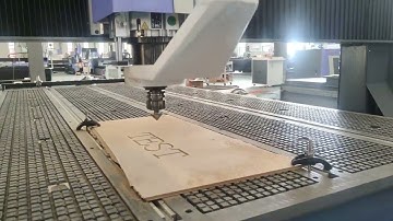 Acctek testing video of 1531 size ATC cnc router machine