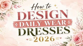 How to Design Daily Wear Dresses | Printed Dress Designs 2026 | How to Design Printed Dresses How to Design Daily Wear Dresses | Printed Dress Designs 2026 | How to Design Printed Dresses
