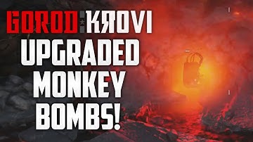 PACK A PUNCHED MONKEY BOMBS! - "GOROD KROVI" GOBBLEGUM EASTER EGG! (Black Ops 3 Zombies)