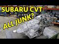 Junk cvt subaru outback tr580 full transmission teardown dead at 108k