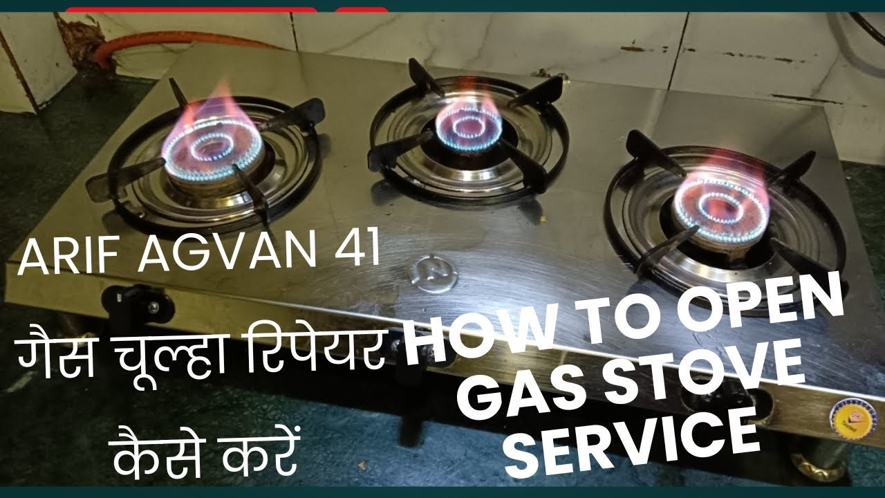 How To Open A Gas Stove