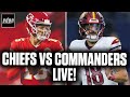 Kansas City Chiefs vs Washington Commanders MNF LIVE!