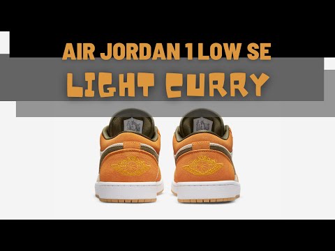 Air Jordan 1 Low Orange Olive Orange 