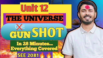 The Universe Class 10 Science One Shot🔥🔥🔥SEE 2081
