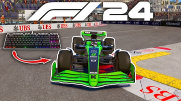 Playing F1 24 on KEYBOARD