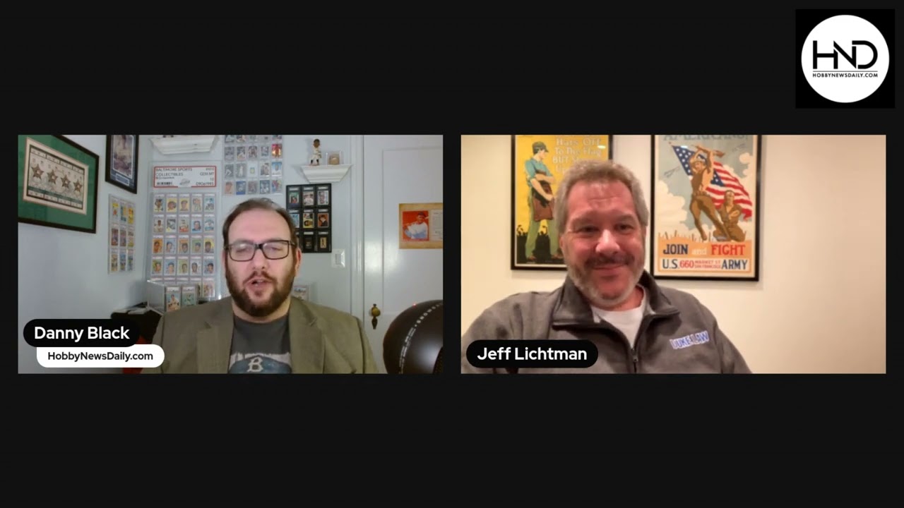 Jeffrey Lichtman talks with Danny Black for HobbyNewsDaily com