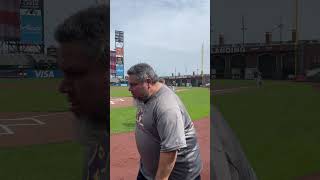 Fiona Singing The National Anthem At Oracle Park