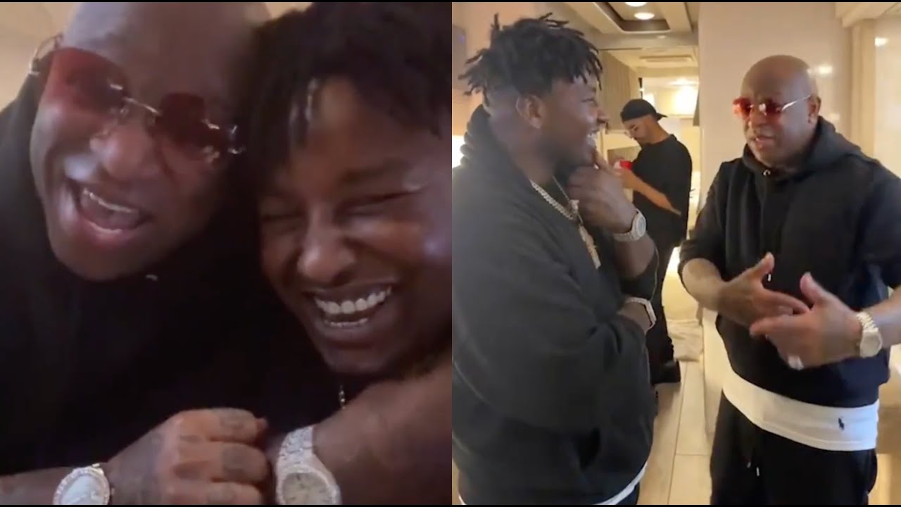 "We Back Now" HoneyKomb Brazy Pulls Up On Birdman For The 1st Time Since His Release