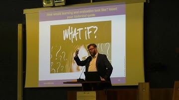 Tom Wambeke: The Future of Learning. How to envision different scenarios