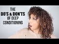 The DO'S & DON'TS of Deep Conditioning! CURL TALK! | BiancaReneeToday