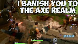Don't you dare to run away from a axe fight - fortnight battle royale
thanks for watching i am trying get $1 one million people so that can
not wor...